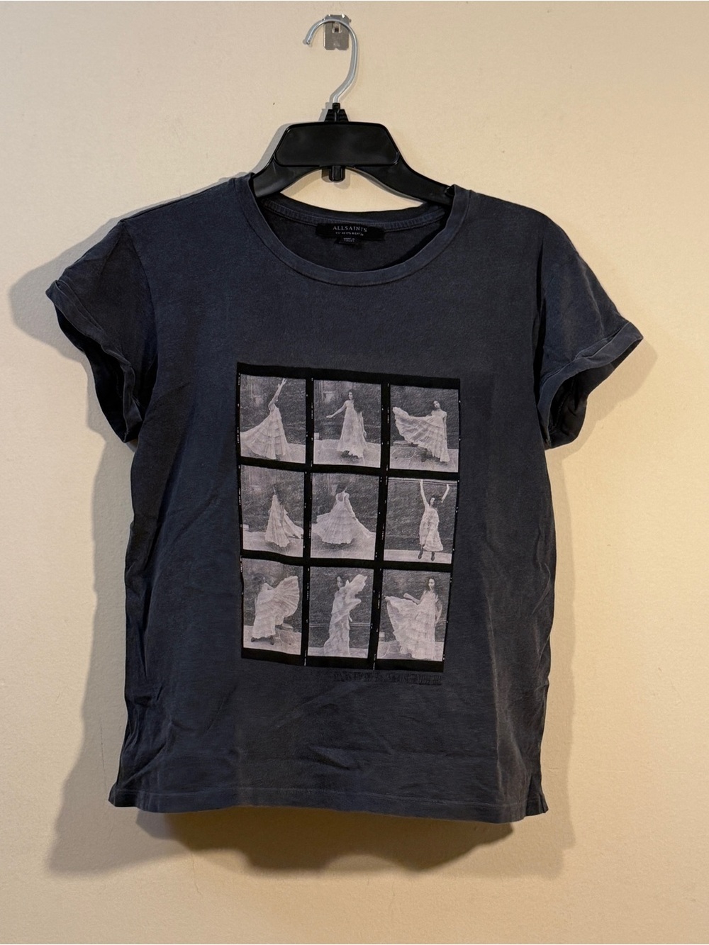 Allsaints graphic tee, US 6/S